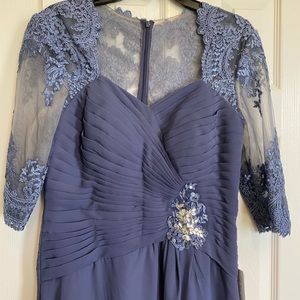 JJs House Mother of the Bride Gown - Stormy